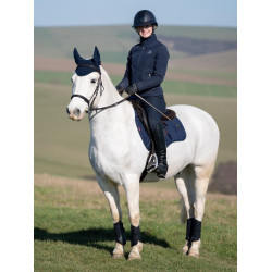 LeMieux Suede GP Vierkant Zadeldek Marineblauw