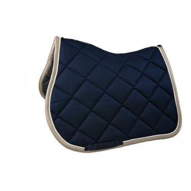 Zadeldek Lami-Cell Elegance Marine / champagne Blauw