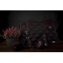 Tapis de selle Lami-Cell Aurora Bordeaux