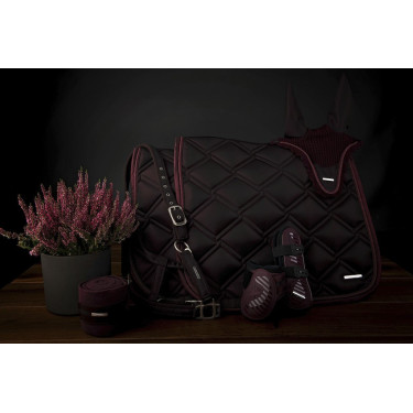 Tapis de selle Lami-Cell Aurora Bordeaux