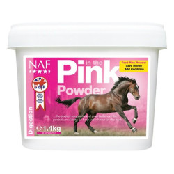 In het roze poeder NAF