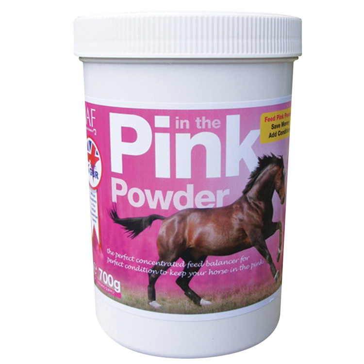 In het roze poeder NAF