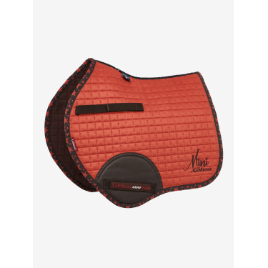 Mini LeMieux Suede Jump Vierkant Tapis Sienna Rood Mini LeMieux Suede Jump Vierkant Tapis Sienna Rood