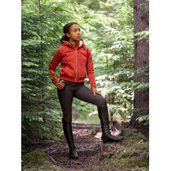 LeMieux Young Rider St Tropez broek Zoethout Grijs