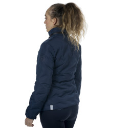 Dames technische parka Kelowna Flags & Cup Marineblauw