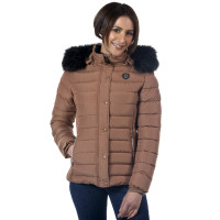 Damesparka Sarnia Flags & Cup Mokka Bruin Damesparka Sarnia Flags & Cup Mokka Bruin