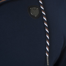 Herenvest met rits Gambo Flags & Cup Marineblauw