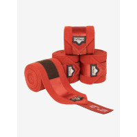 Polo bandages Loire LeMieux Sienna Rood