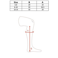 Synthetische mini-chaps voor tieners Billie Horze Zwart Synthetische mini-chaps voor tieners Billie Horze Zwart