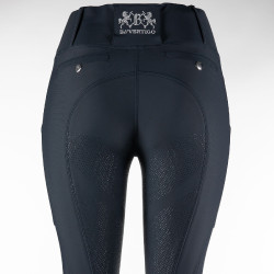Rijlegging met riemlussen Gia dames B Vertigo Donker marineblauw