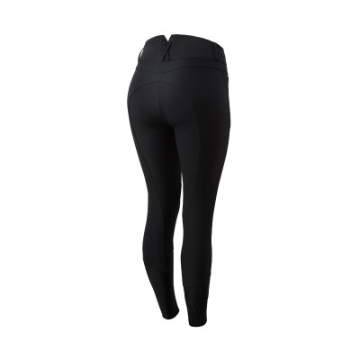 Lichte broek met rekbare leren kniestukken Angelina dames Horze Zwart
