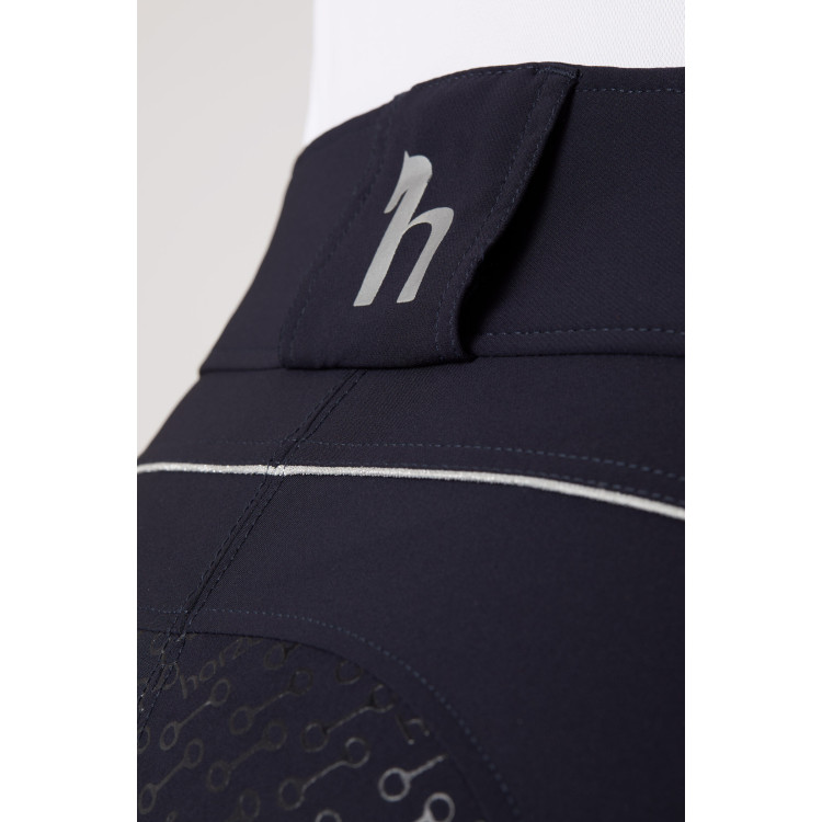 Paardrijbroek met hoge taille en volledig siliconen zitvlak Aubrey dames Horze Paardrijbroek met hoge taille en volledig siliconen zitvlak Aubrey dames Horze