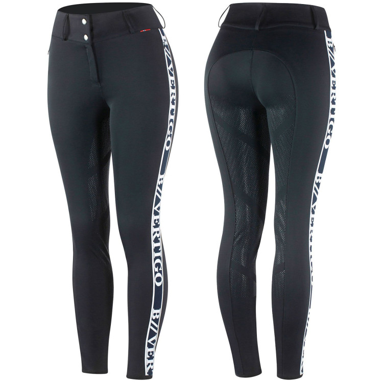 Functionele rijbroek met hoge taille en volledige siliconen grip Angelika dames B Vertigo Functionele rijbroek met hoge taille en volledige siliconen grip Angelika dames B Vertigo
