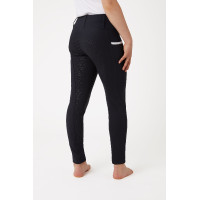 Hoogwaardige siliconen taille legging Lucinda kind Horze Donker marineblauw