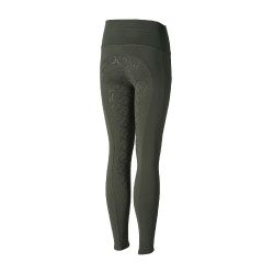 Gillian kinderlegging met volledige grip Horze Kaki groene kever Gillian kinderlegging met volledige grip Horze Kaki groene kever