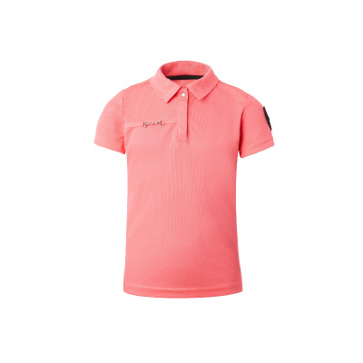 Functioneel poloshirt met korte mouwen Denise kind Horze Roze