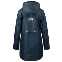 PU regenjas Emma dames B Vertigo Donker marineblauw