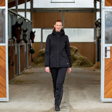 Dames winterjas Dana B Vertigo Zwart Dames winterjas Dana B Vertigo Zwart