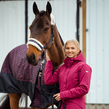 Dames winterjas Dana B Vertigo Bietenrood Dames winterjas Dana B Vertigo Bietenrood