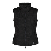 Camo Luminox reflecterend vest voor dames Horze Zwart / zilver