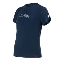 Wedstrijdpolo met korte mouwen Daniele dames B Vertigo Donker marineblauw Wedstrijdpolo met korte mouwen Daniele dames B Vertigo Donker marineblauw