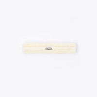 Nephoes van teugel in imitatiebont Narvik (30 cm) Horze Gebroken wit