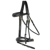 Filet Sion met teugels Horze Zwart Filet Sion met teugels Horze Zwart