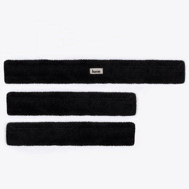 Set van beschermhoezen voor borsttuig in imitatiebont Narvik (3 stuks) Horze Set van beschermhoezen voor borsttuig in imitatiebont Narvik (3 stuks) Horze