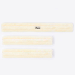 Set van beschermhoezen voor borsttuig in imitatiebont Narvik (3 stuks) Horze Gebroken wit Set van beschermhoezen voor borsttuig in imitatiebont Narvik (3 stuks) Horze Gebroken wit