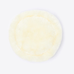 Faux-bontjes voor borsttuig Narvik Horze Gebroken wit