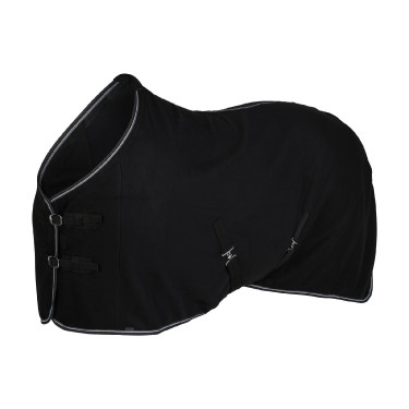 Polarfleece deken Kiel Horze Zwart