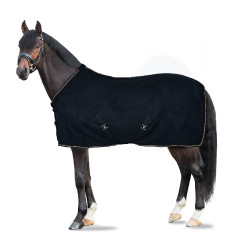 Polarfleece deken Kiel Horze Donker marineblauw