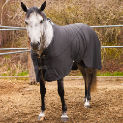 Koeluitdrogend deken LIMITED EDITION Horze Donkergrijs