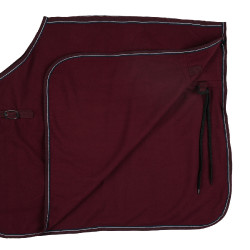 Zadeldeken fleece Kiel Horze Donkerrood Zadeldeken fleece Kiel Horze Donkerrood