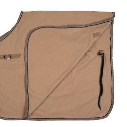 Zadeldeken fleece Kiel Horze Lichtbruin