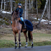 Kingsley Horze staldeken Donker marineblauw