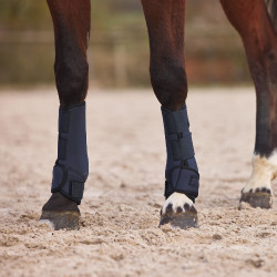 Neopreen gesloten peesbeschermers Horze Donker marineblauw Neopreen gesloten peesbeschermers Horze Donker marineblauw