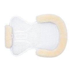 Gel schokdemper Harleigh met schapenrand Horze Gel schokdemper Harleigh met schapenrand Horze