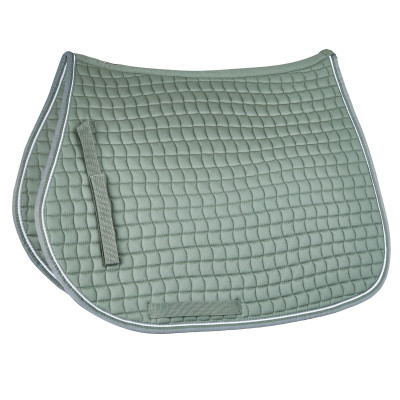 Tapis de selle mixte Adepto Horze Vert kaki beetle