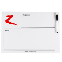 Boxbord Horze Wit