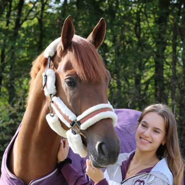 Halster Pénélope Soft Zwart / beige Halster Pénélope Soft Zwart / beige