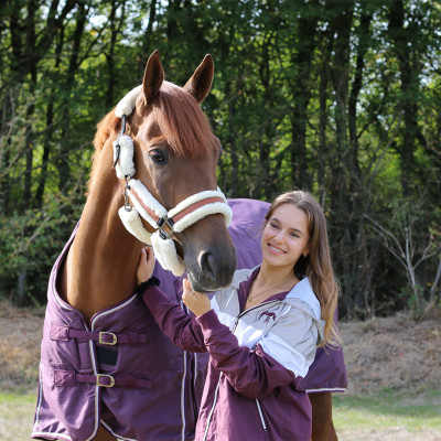 Blouson Pénélope Celecce Prune
