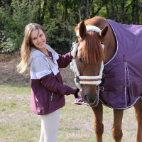 Blouson Pénélope Celecce Karamel / grijs