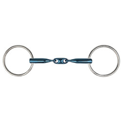 Mors 2 ringen Metalab Eco Blue dubbel gebroken