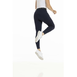 Broek Equithème Kim biologisch katoen Marineblauw