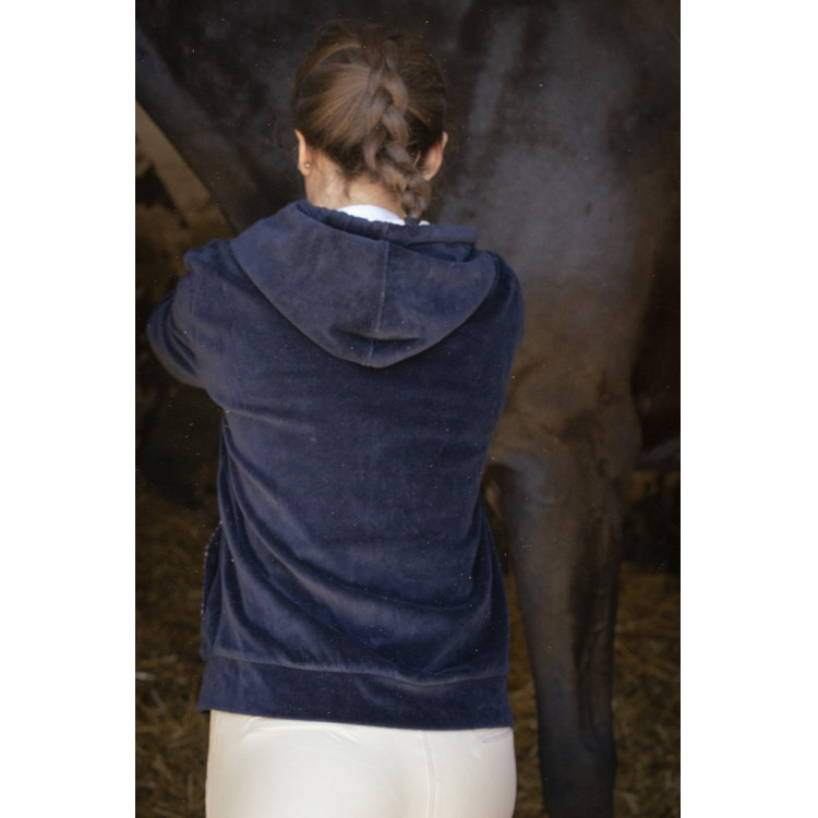 Sweat-zip Emy Velvet Pénélope Sweat-zip Emy Velvet Pénélope