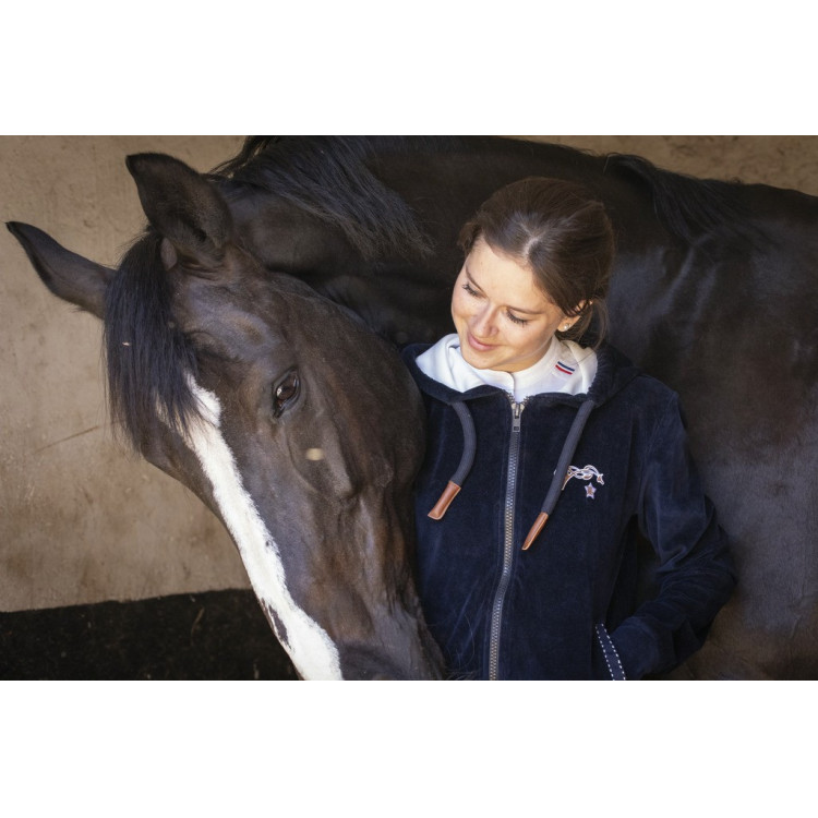 Sweat-zip Emy Velvet Pénélope Sweat-zip Emy Velvet Pénélope