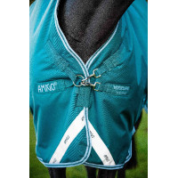 Horseware Dekens High Neck Amigo® Bravo 12 Original 250g 1200D Groen / aqua Horseware Dekens High Neck Amigo® Bravo 12 Original 250g 1200D Groen / aqua