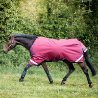 Couverture Horseware Rambo Original 0g avec Leg Arches Bordeaux Couverture Horseware Rambo Original 0g avec Leg Arches Bordeaux