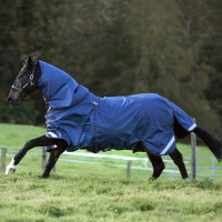 Horseware Rambo Optimo 3-in-1 Split Technologie dekens Blauw denim Horseware Rambo Optimo 3-in-1 Split Technologie dekens Blauw denim
